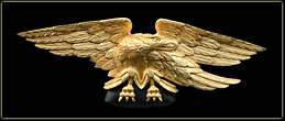 federal handcarved woodcarved eagle