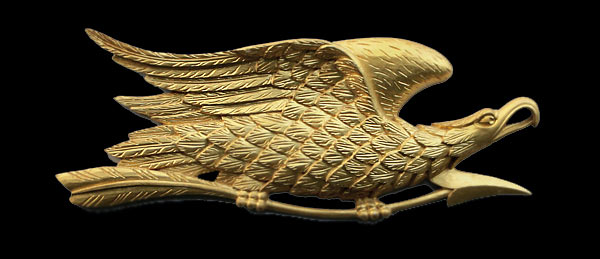 hand carved American Colonial Kittery eagle