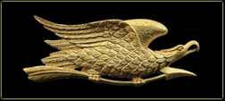 kittery wood carved eagle